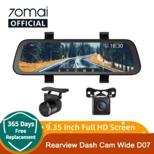 9.35 Inch Full Screen 70mai Rearview Dash Cam