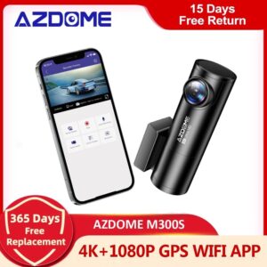 AZDOME M300S Car Recorders 4K+1080