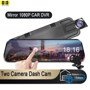 Mirror Camera for Car Touch Screen Video Recorder