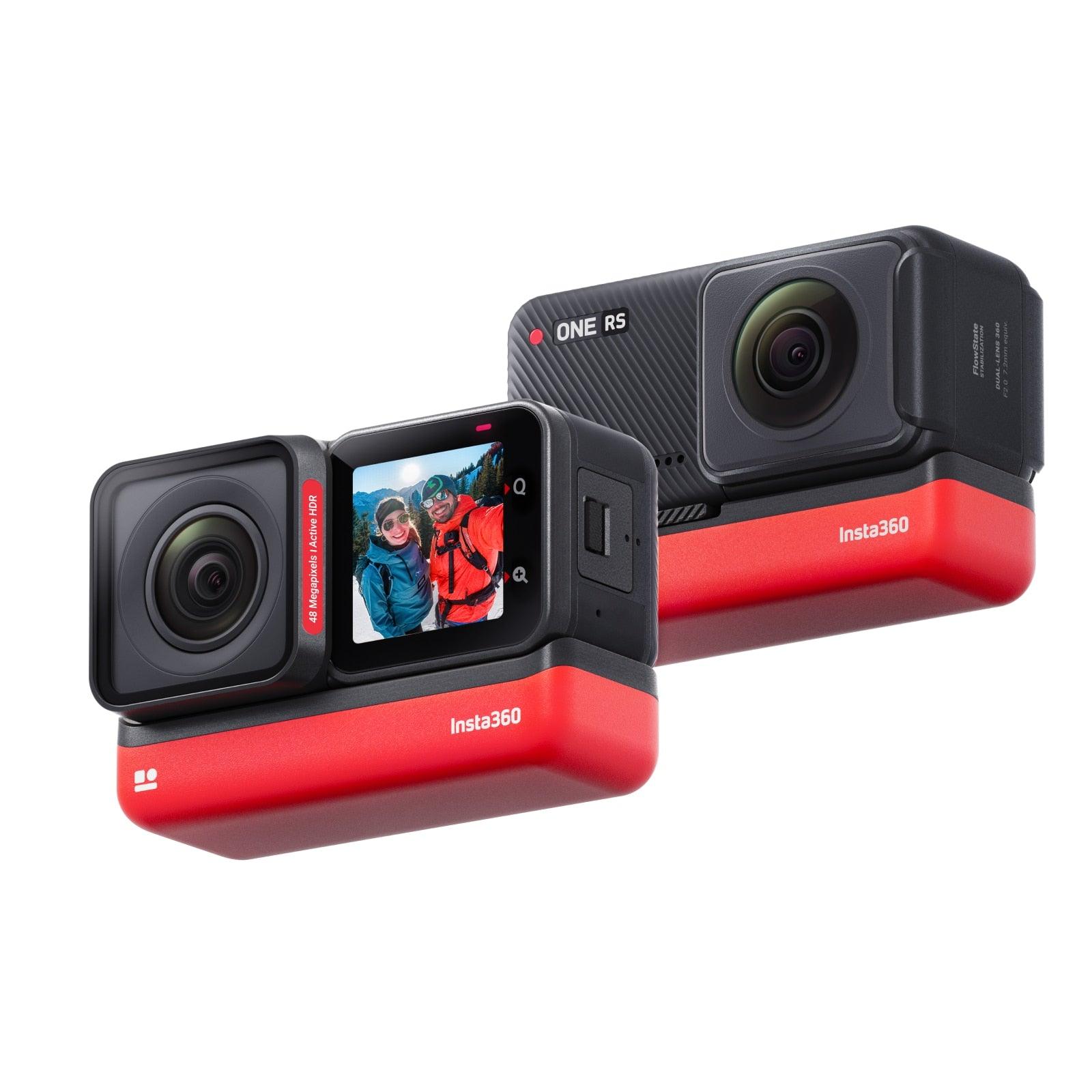 Waterproof 4K 60fps Action Camera & 5.7K 360 Camera with Interchangeable Lenses, Twin/ 1-Inch/ 4K Edition - GADGIGEAR