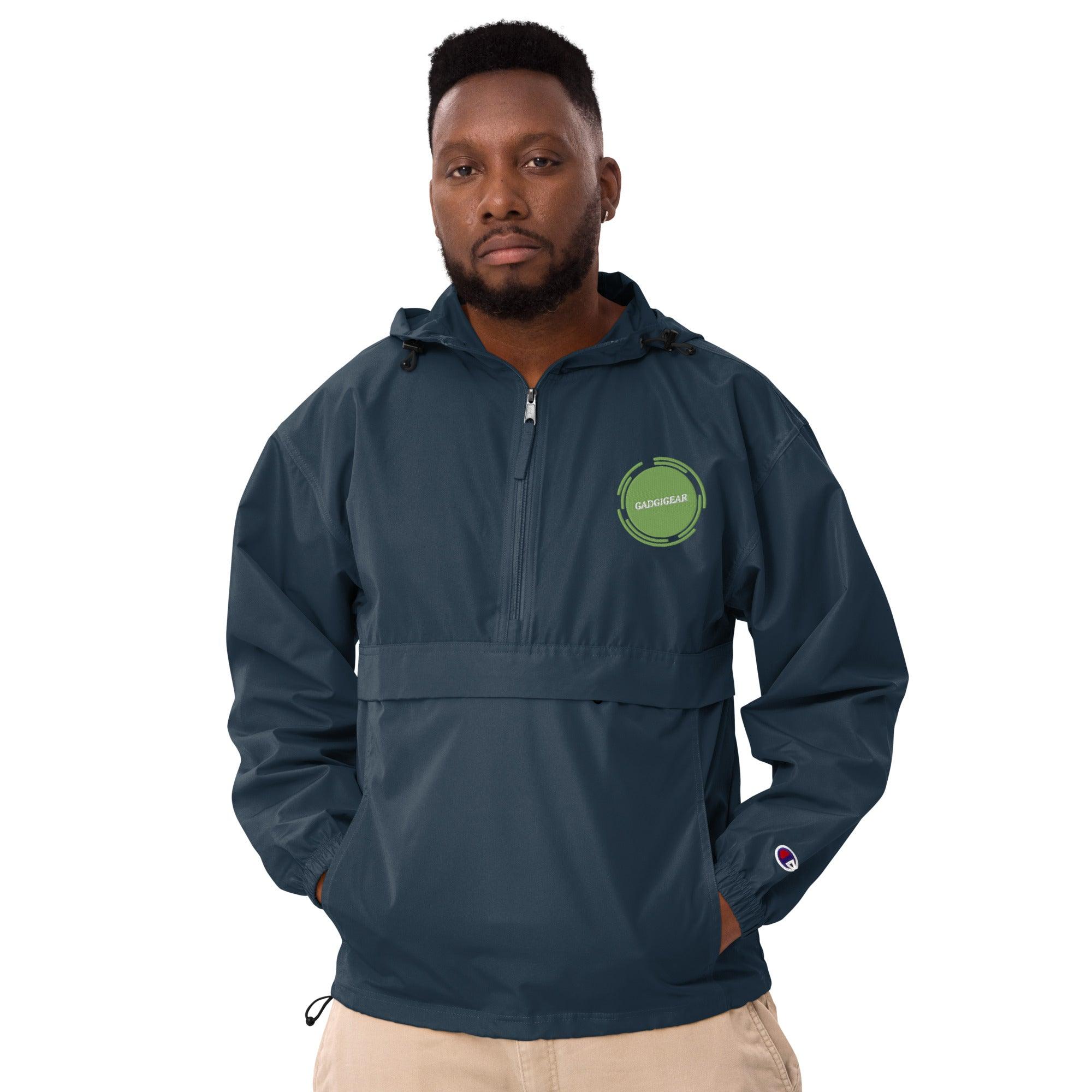 Embroidered Packable Jacket GADGIGEAR - GADGIGEAR