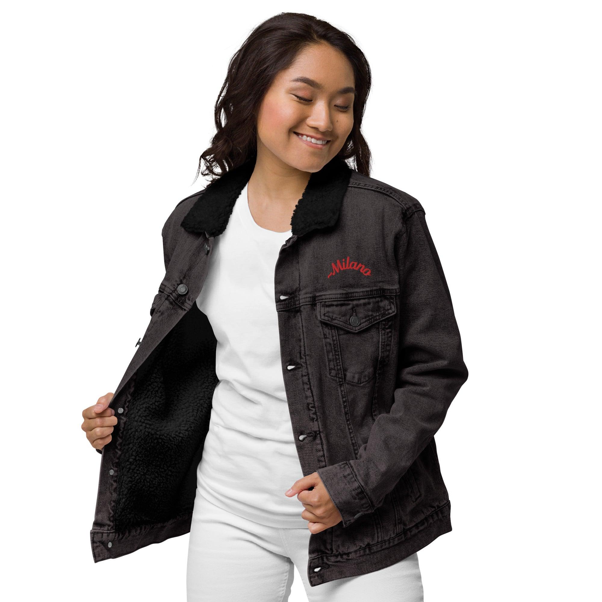 Denim Sherpa Jacket Unisex Milano - GADGIGEAR